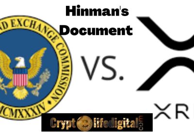 SEC Has Two Days To Request For Reconsideration Over William Hinman’s Document Says Ripple Enthusiast