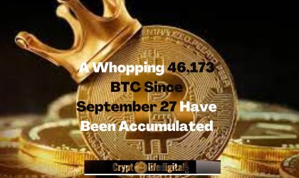 A Whopping 46,173 BTC Since September 27 Have Been Accumulated, and 15,000 BTC Is Transferred To Houbi Global. A Whopping 46,173 BTC Since September 27 Have Been Accumulated, and 15,000 BTC Is Transferred To Houbi Global.