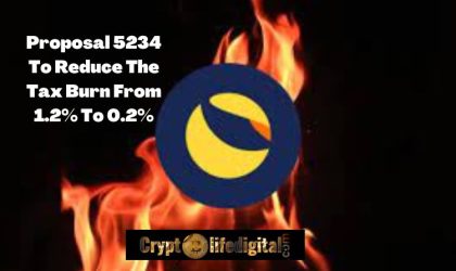 Terra Classic Community To Implement Proposal 5234 That Will Reduce The Tax Burn From 1.2% To 0.2%