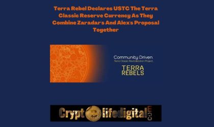 Terra Rebel Declares USTC The Terra Classic Reserve Currency As They Combine Zaradar’s And Alex’s Proposal Together Terra Rebel Declares USTC The Terra Classic Reserve Currency As They Combine Zaradar’s And Alex’s Proposal Together