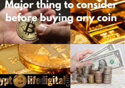 Major Things To Consider Before Buying Any Coin